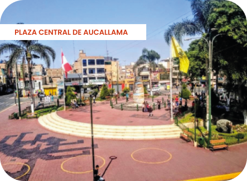 plaza central aucallama